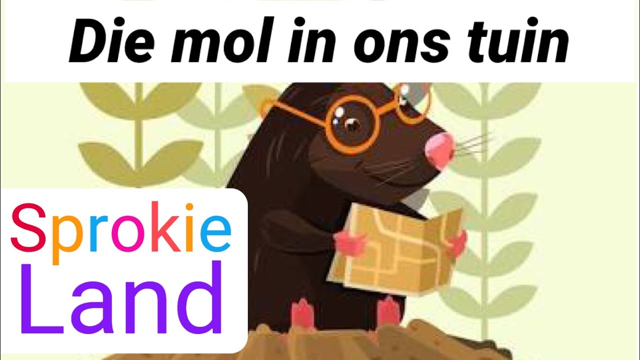 ☀️👧🏼 Die mol in ons tuin | Afrikaanse kinderstories | luister sprokie verhale 👓🐕