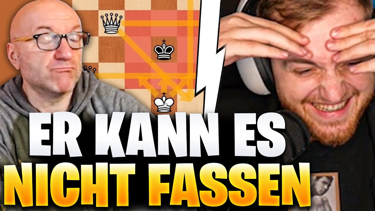 😂🤯SCHACH PROFI VERZWEIFELT KOMPLETT als ER UNSER SPIEL SAH... | Trymacs Stream Highlights