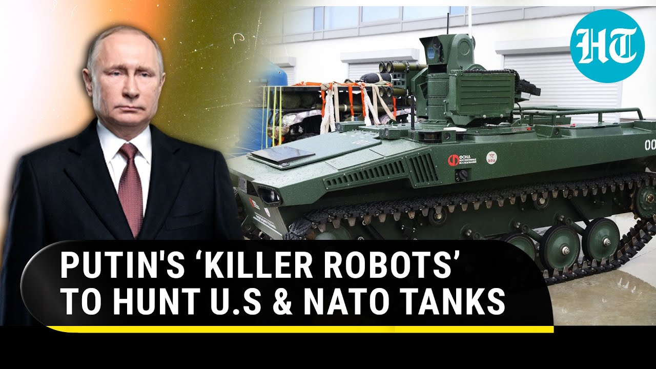 Putin's Army gets robot killers 'Marker' to strike NATO supplied M1 Abrams, Leopard 2 tanks