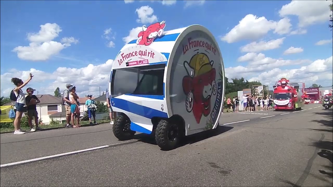 Caravane publicitaire Tour de France Féminin 2024 étape Amnéville
