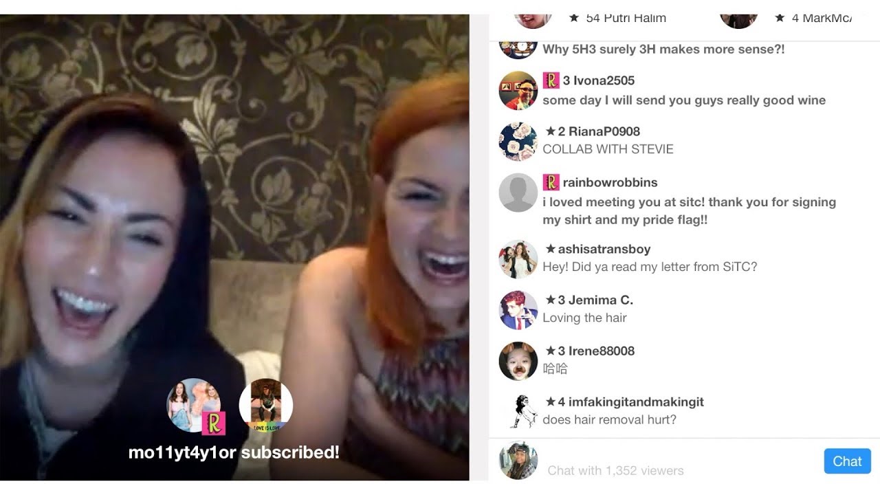 RoseAndRosie YouNow August 8th, 2017