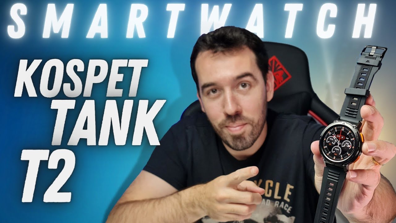 SMARTWATCH BRUTO - KOSPET TANK T2 - LINDO DEMAIS!