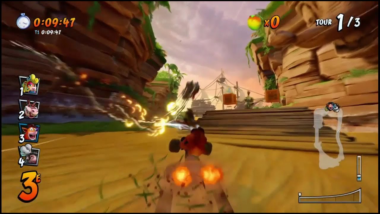 Crash Team Racing Nitro-Fueled #1 : Aide Crash et ses amis à déjouer les plans de Nitros Oxide.