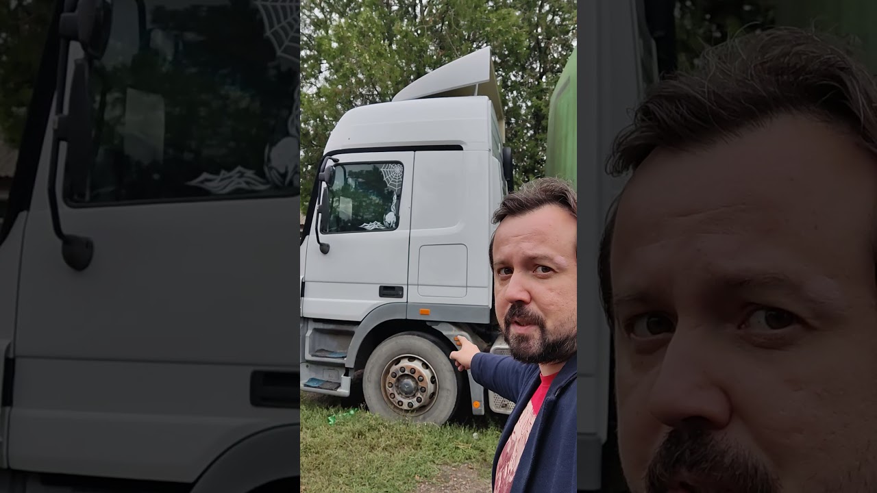 Mercedes Benz Actros с пробегом в 1,6 млн. км #авто #cars #trucks #грузовик #осмотравто #mercedes