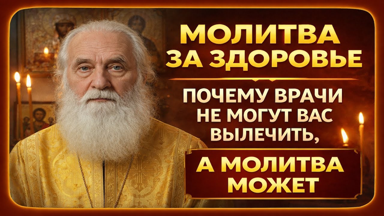 МОЛИТВА ЗА ЗДОРОВЬЕ   Почему Врачи Не Могут Вас Вылечить, а Молитва Может
