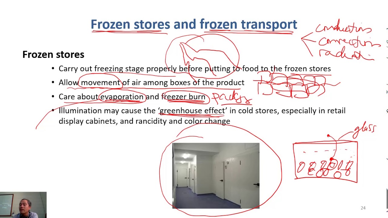 C6-07 freezing - frozen stores and frozen transport| Meat Technology