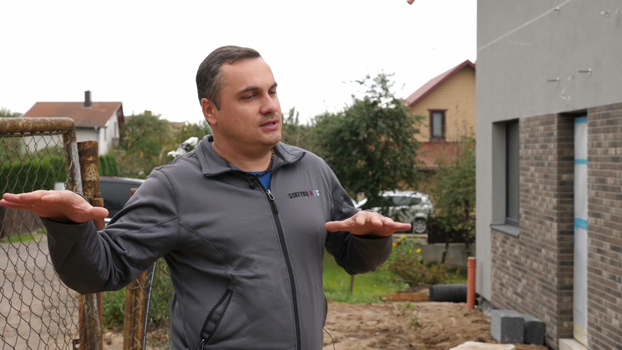 Namo statyba &scaron;laite.