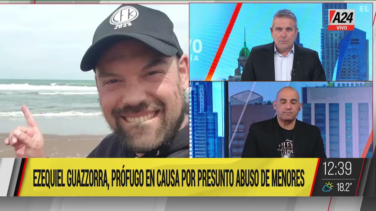 🚨 El periodista Ezequiel Guazzorra, prófugo de la justicia