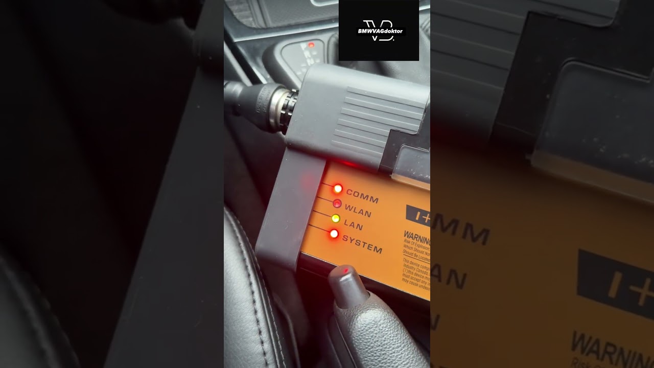 Демонстрация новую BMW ISTA+4.56.30 с помощью ICOM A2 провод K+Decan bmw e87 