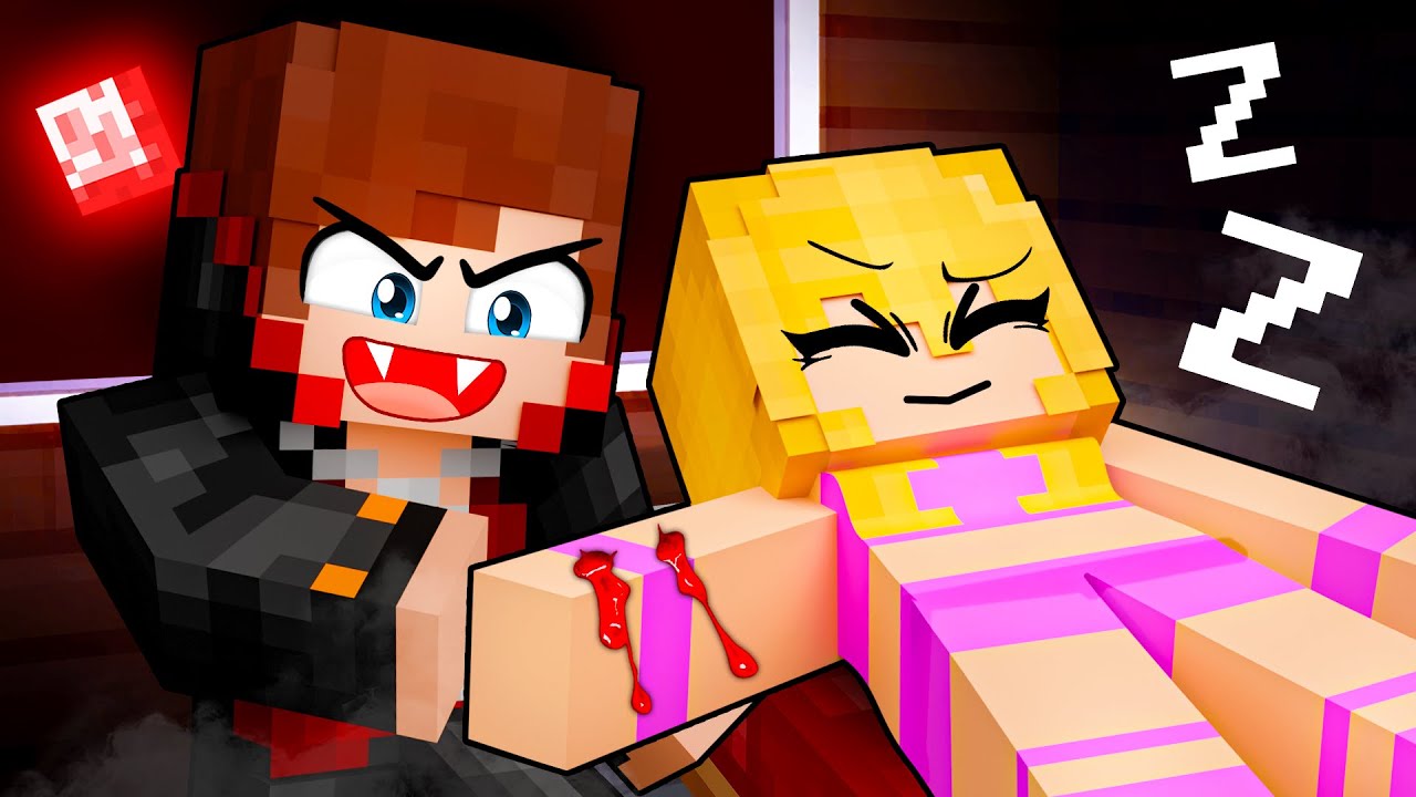 ZOSTAŁEM WAMPIREM i GRYZĘ SZALONE FANKI... w Minecraft