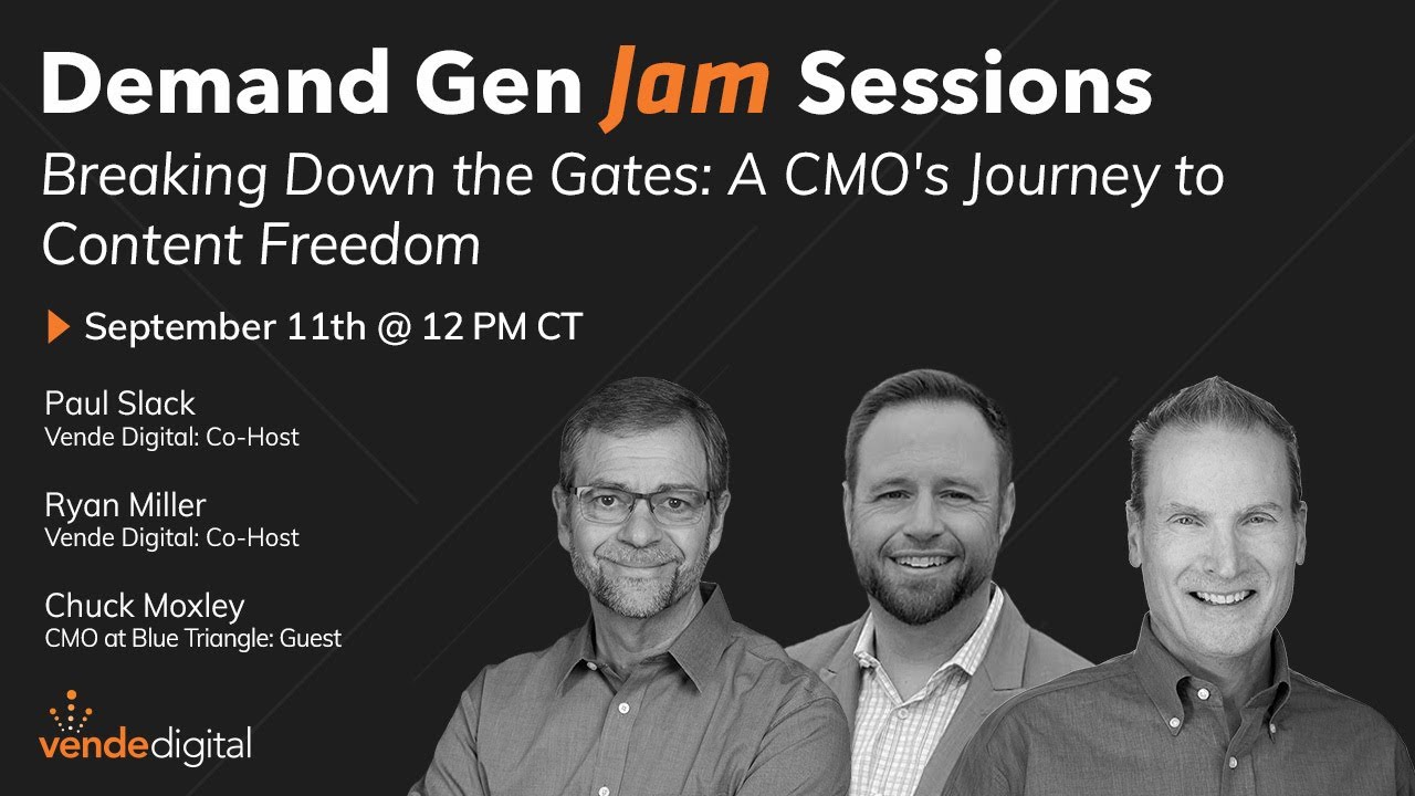 Breaking Down the Gates: A CMO's Story
