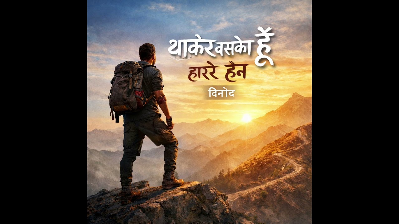 थाकेर बसेको हुँ | हारेर हैन | Binod | New Nepali Motivational Song | Nepali Song 2026