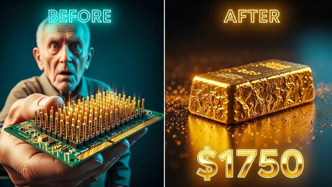This Scrap Part More Worth Then You Think | Gold In Electronics 