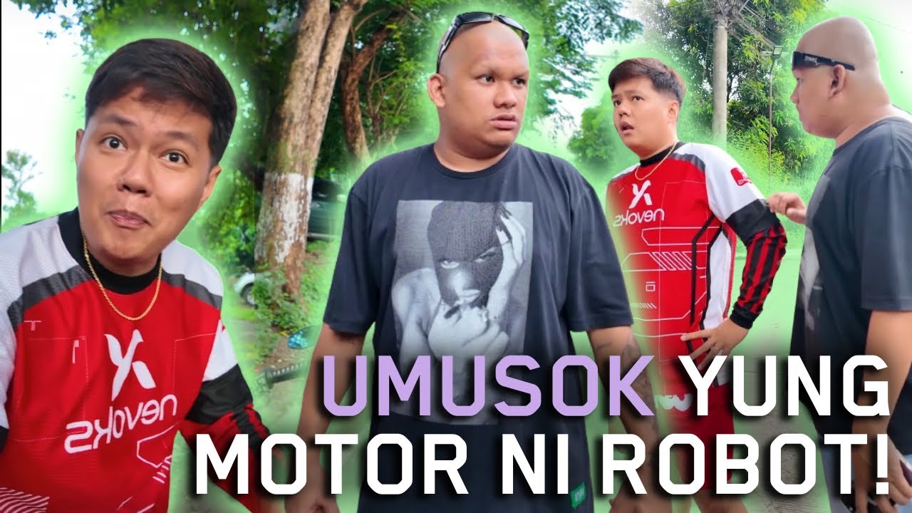 MOTOR NI ROBOT UMUSOK, BARNEY UMIYAK!