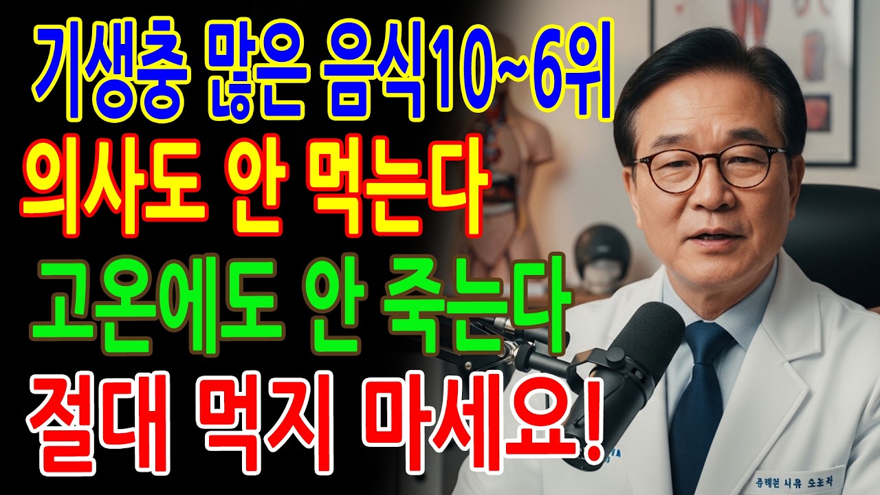 1편]기생충이 가장 많은 10가지 흔한 식품이 공개되었습니다! 의사들은 절대 손도 대지 않지만, 많은 사람들은 오히려 그 식품을 즐겨 먹습니다!