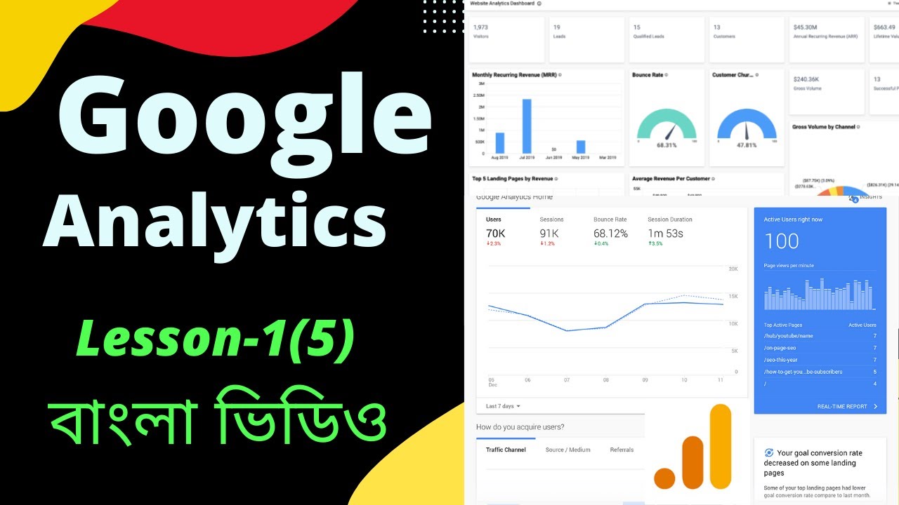Google Analytics for Beginners Bangla Tutorial
