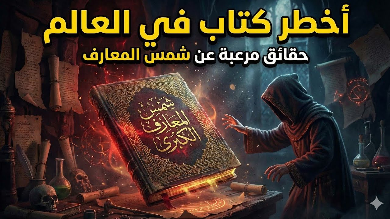 #الحكاية_الغامضة|أخطر كتاب في العالم شمس المعارف الكبرى