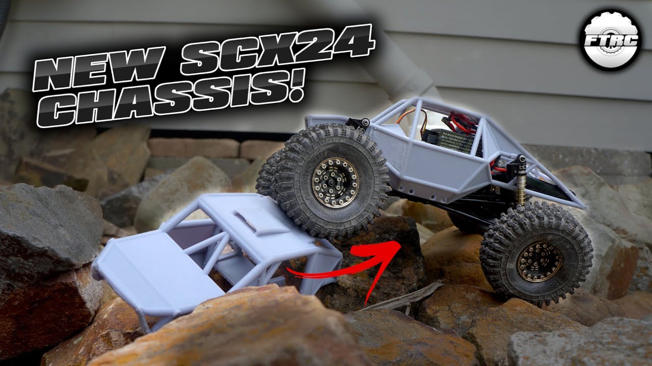 Creating My Own Ultra4 Axial SCX24 Chassis!!