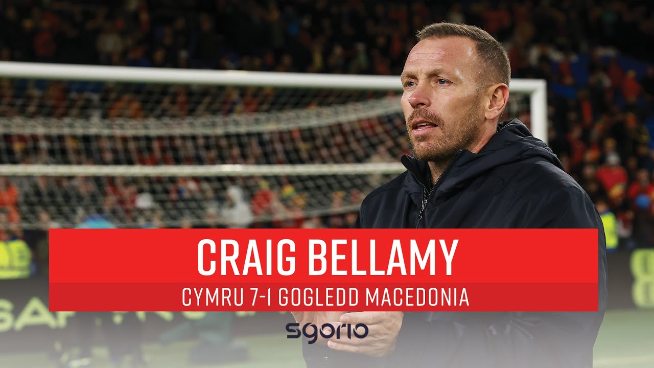 Ymateb | Reaction: Craig Bellamy | Cymru 7-1 Gogledd Macedonia