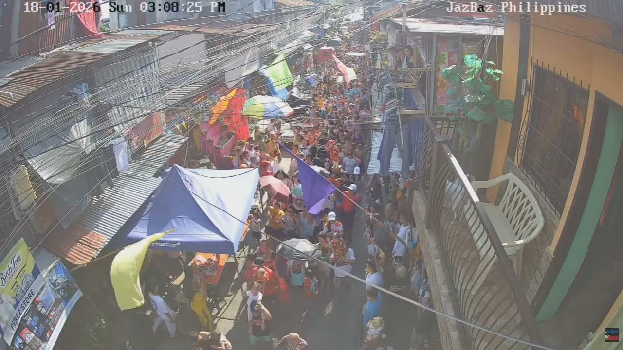 Santo Niño fiesta parade 2026 - Soliman Street, Agdao, Davao City, Philippines
