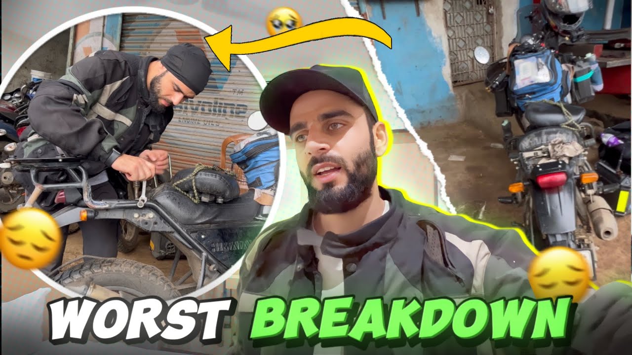 Worst Breakdown Make Me Cry In Heavy  Rain 🌧️  | How People Of Central India Treated Me | The Umar