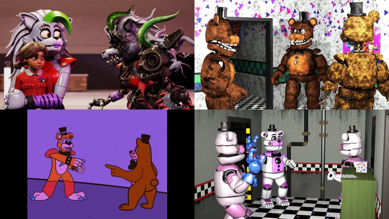 Other FNAF Universe [FNAF/Blender/SFM/Compilation]