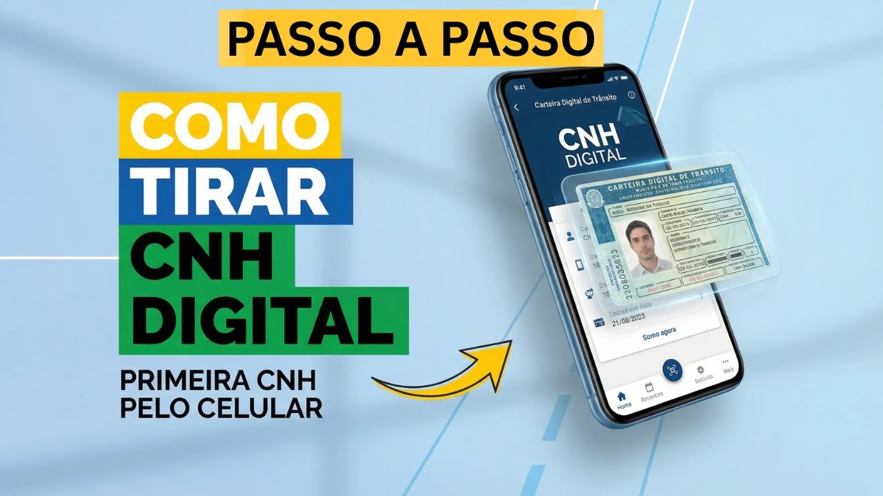 Como tirar nova CNH - PASSO A PASSO