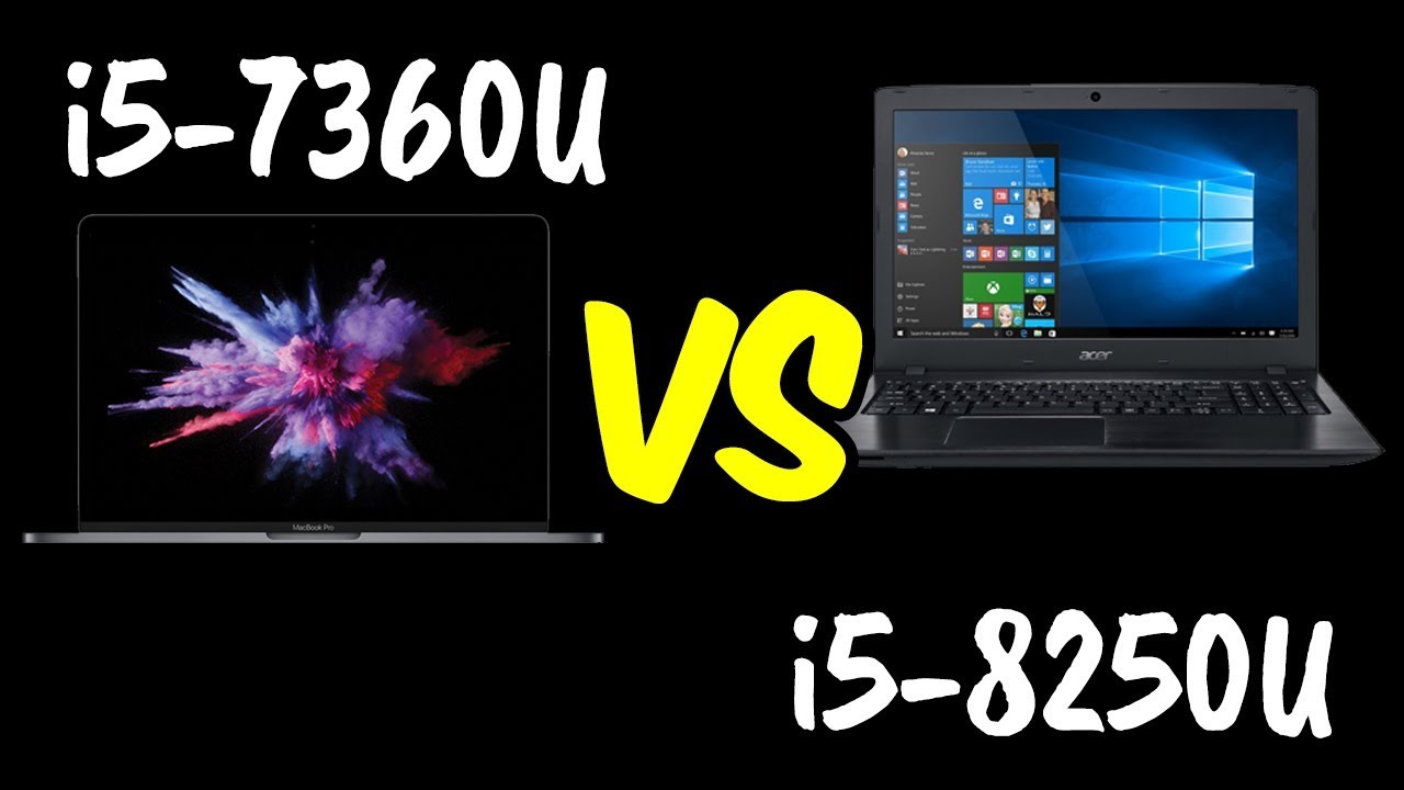 💥i5-7360U vs i5-8250U 🔥Benchmarks Test! 🎮 [4K]