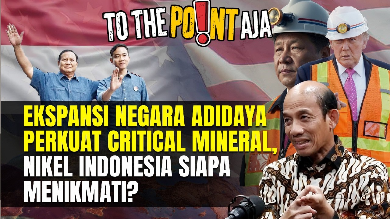Analisa Tajam Arcandra Tahar: China Jadi Jadi Antitesis Amerika Kuasai Mineral Global | TPPA | 13/02