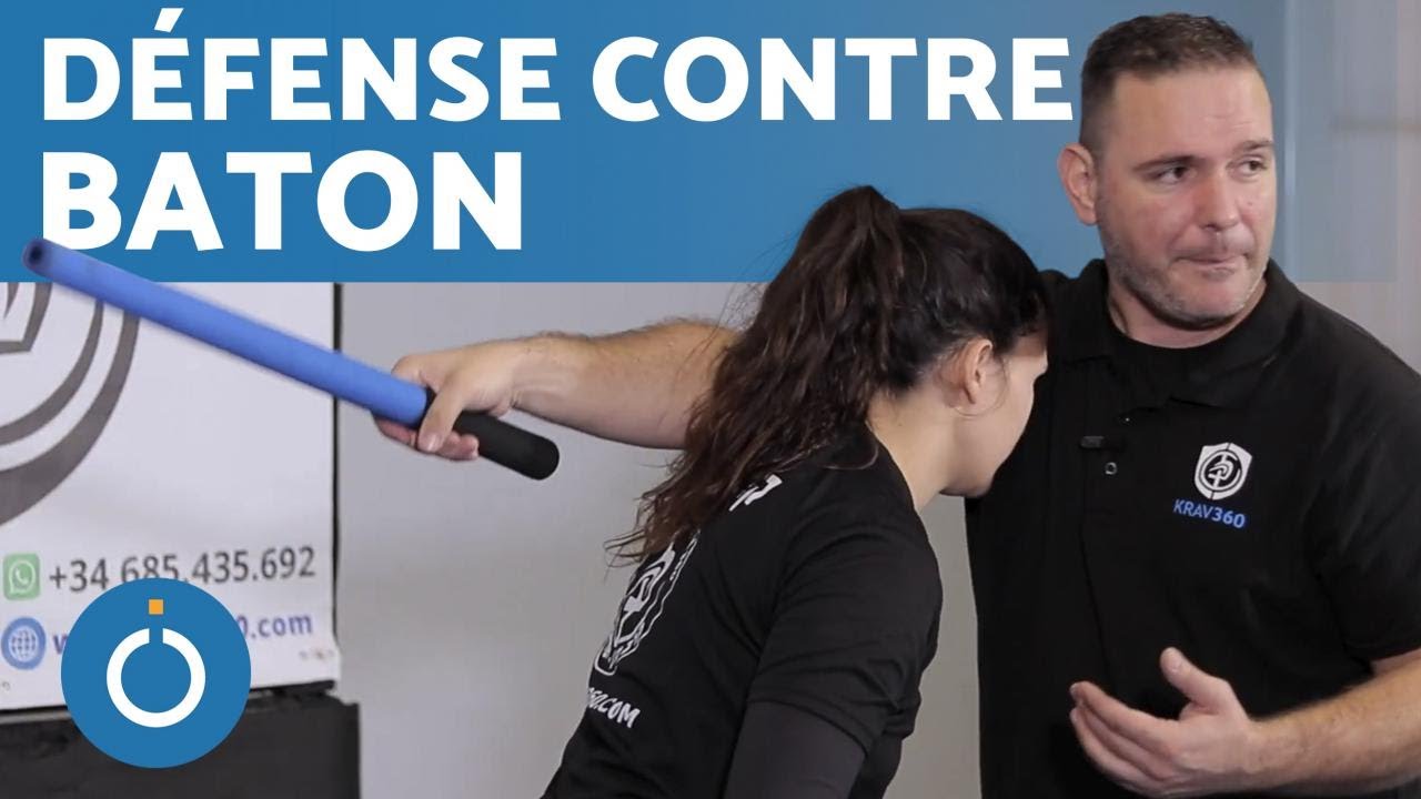 Self Défense contre une ATTAQUE au BATON - Techniques de KRAV MAGA