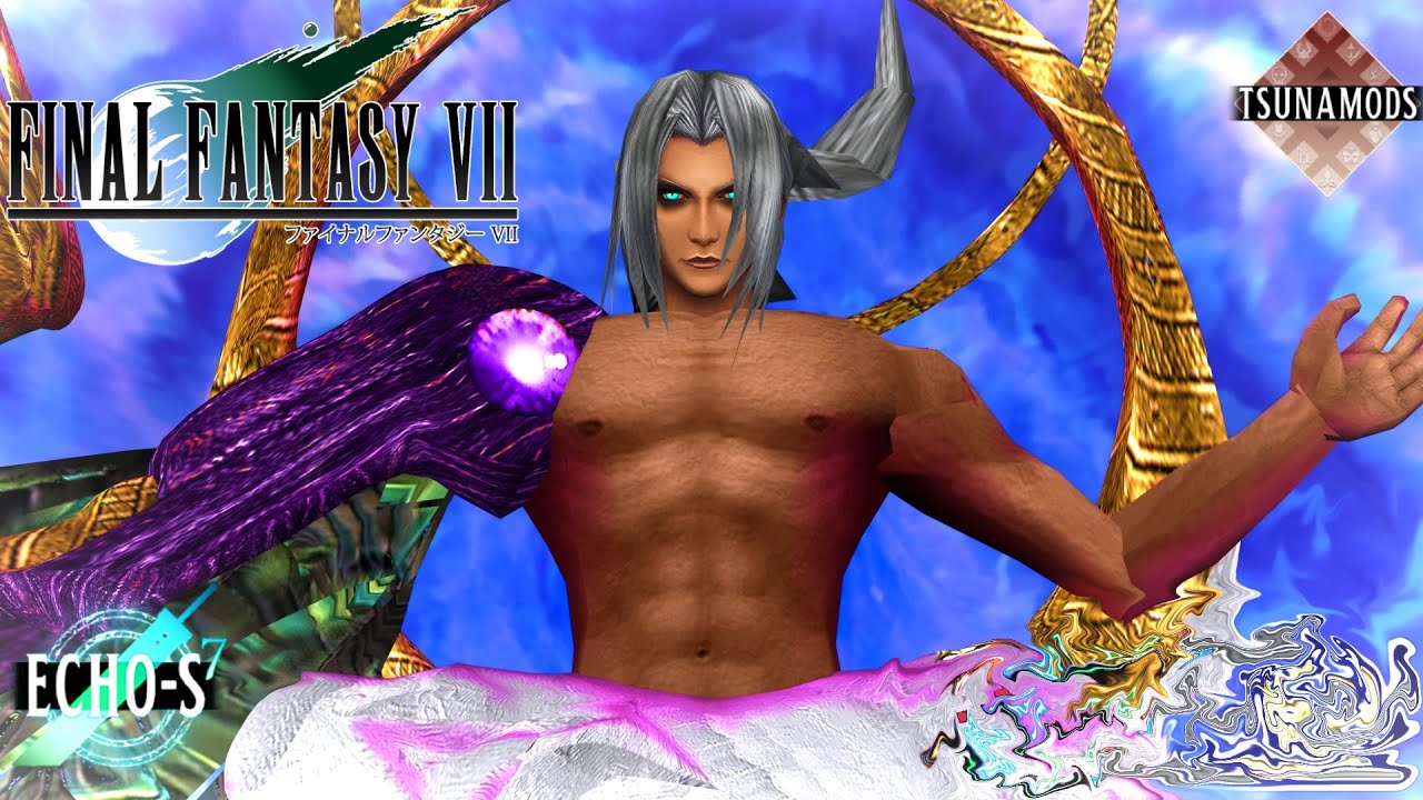 Final battle with Sephiroth - Final Fantasy VII - Echo S Complete -Tsunamods - [ Edit by OtenP ]