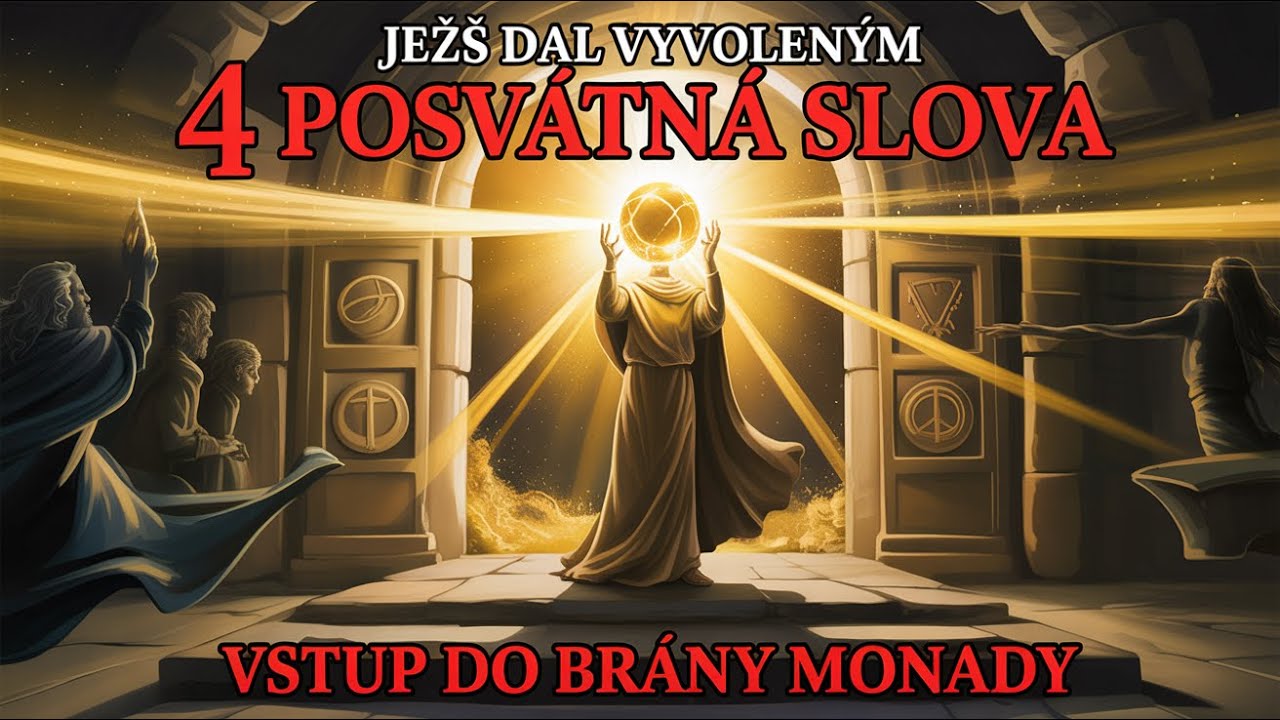 Ježíš dal vyvoleným čtyři posvátná slova, aby vstoupili do brány Monad — vyslovte je v tomto pořadí