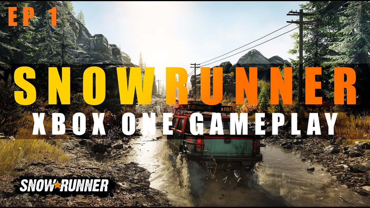 SnowRunner: What's it like on Xbox One (ep 1)? | A Tribe Called Cars