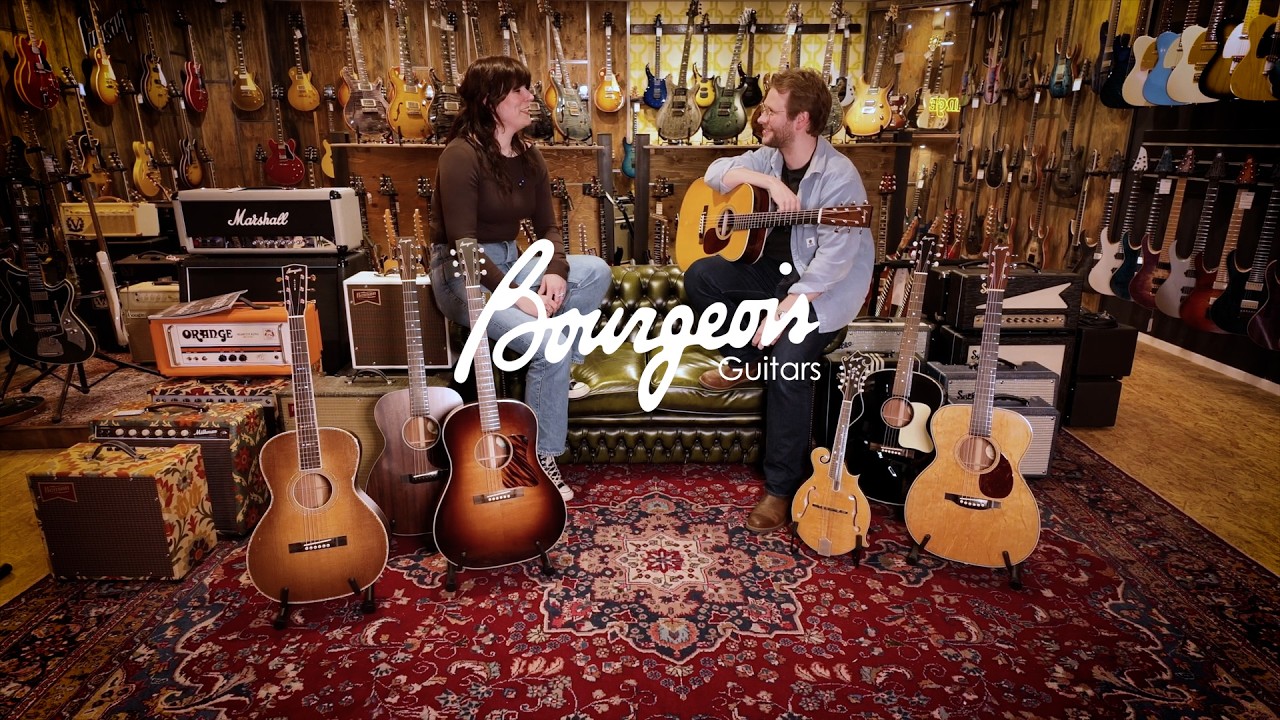 Bourgeois bij Dijkmans Guitars Breda