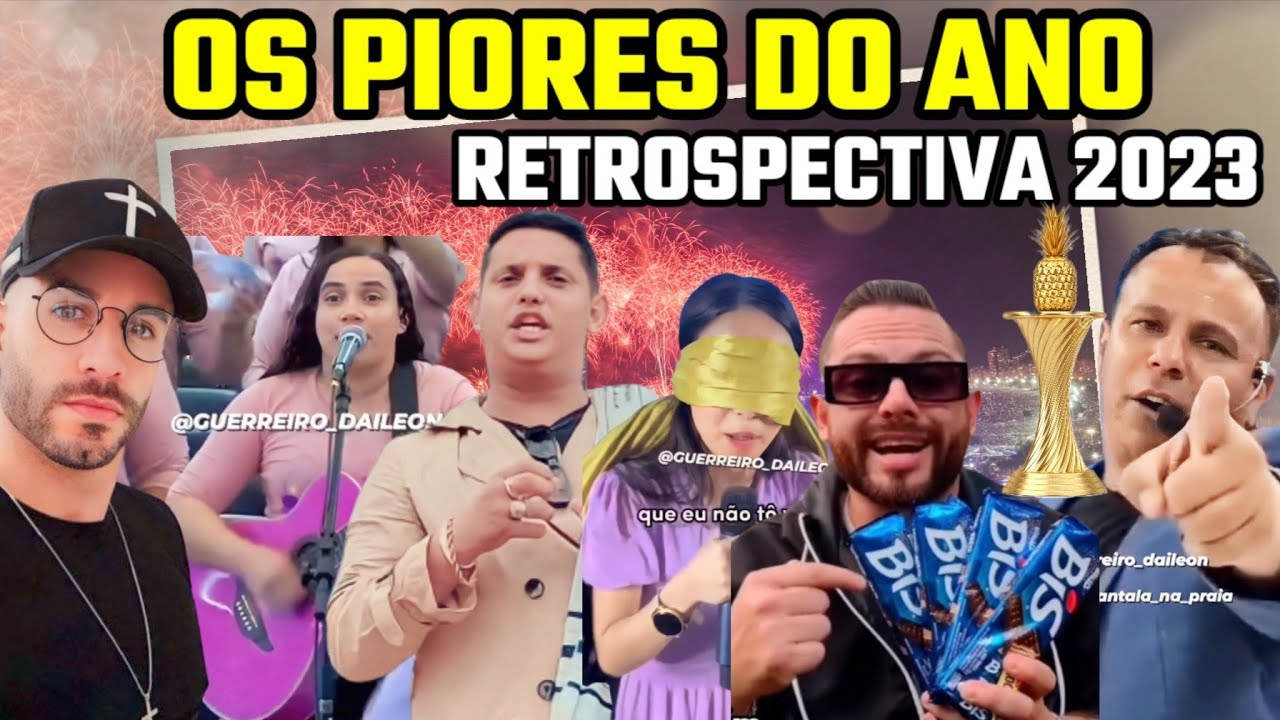 O ENGRAÇADO MUNDO GOSPEL #122 OS PIORES DO ANOS - RETROSPECTIVA 2023