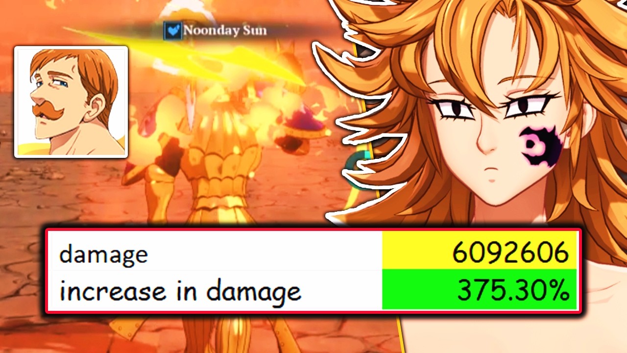 FIRE DERIERI MAKES AXE ESCANOR 10000000X BETTER!! THE BEST SUPPORT FOR ESCANOR IN 7DS ORIGIN!