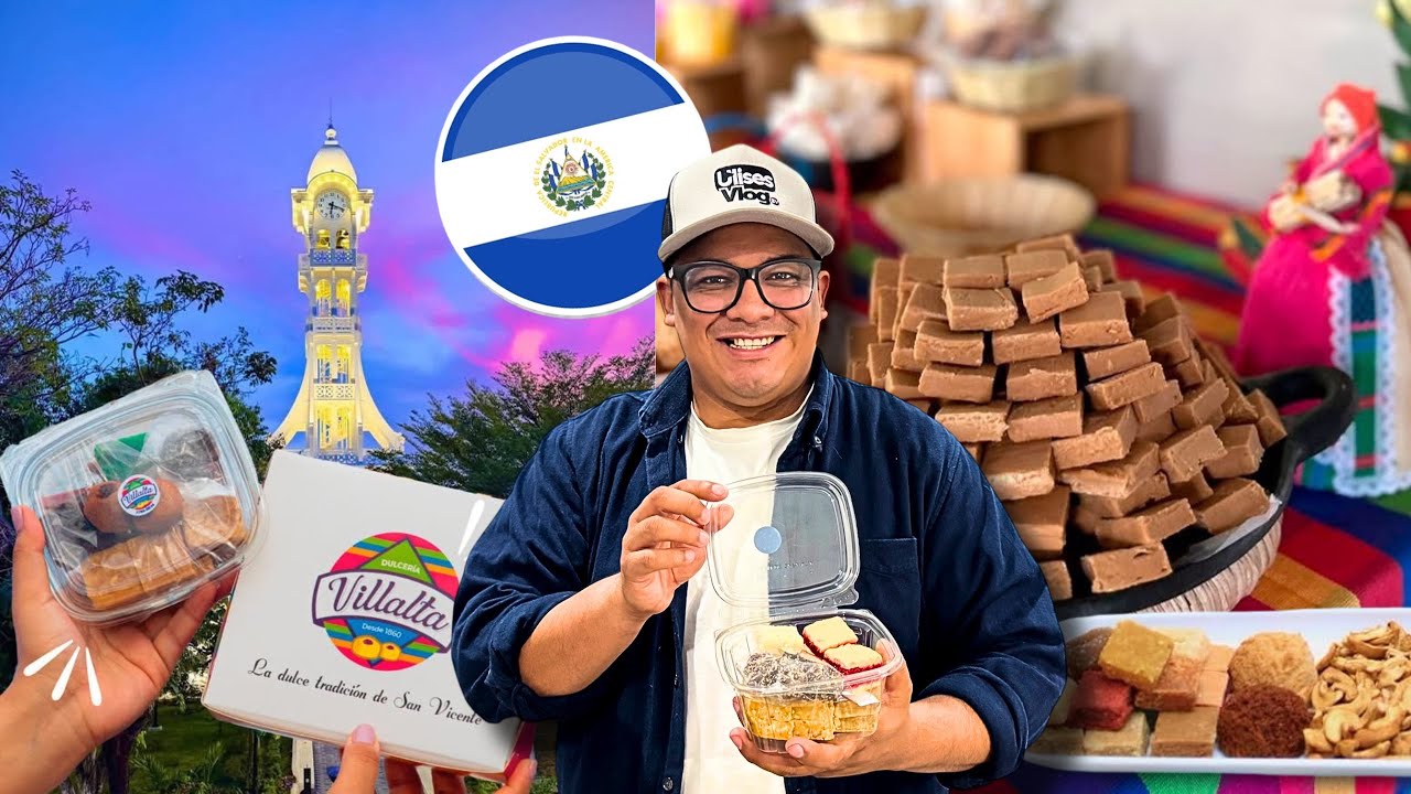 🍭La DULCERÍA  con más HISTORIA  de San Vicente VILLALTA 1860 SOLO en EL SALVADOR 🇸🇻 