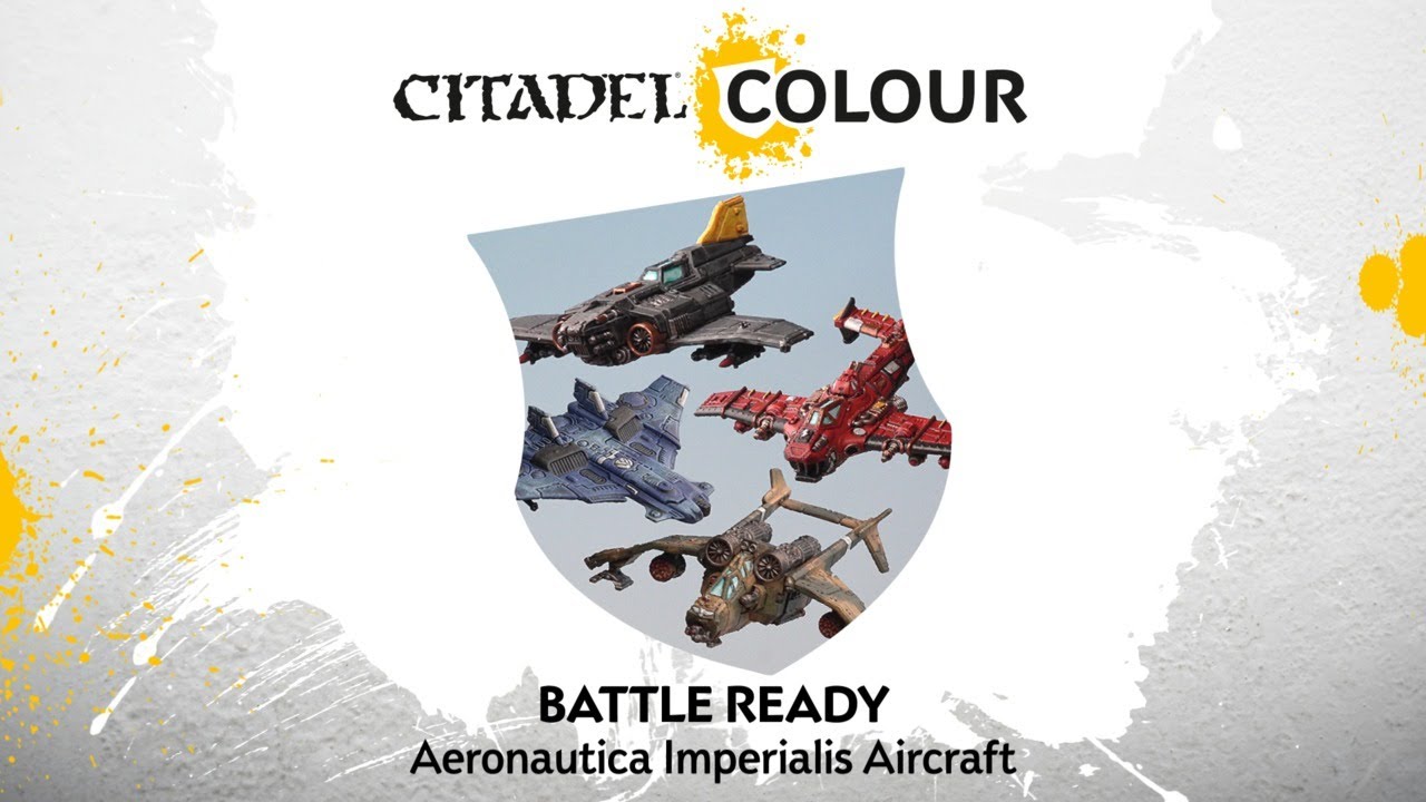 How to Paint: Battle Ready Aeronautica Imperialis Aircraft