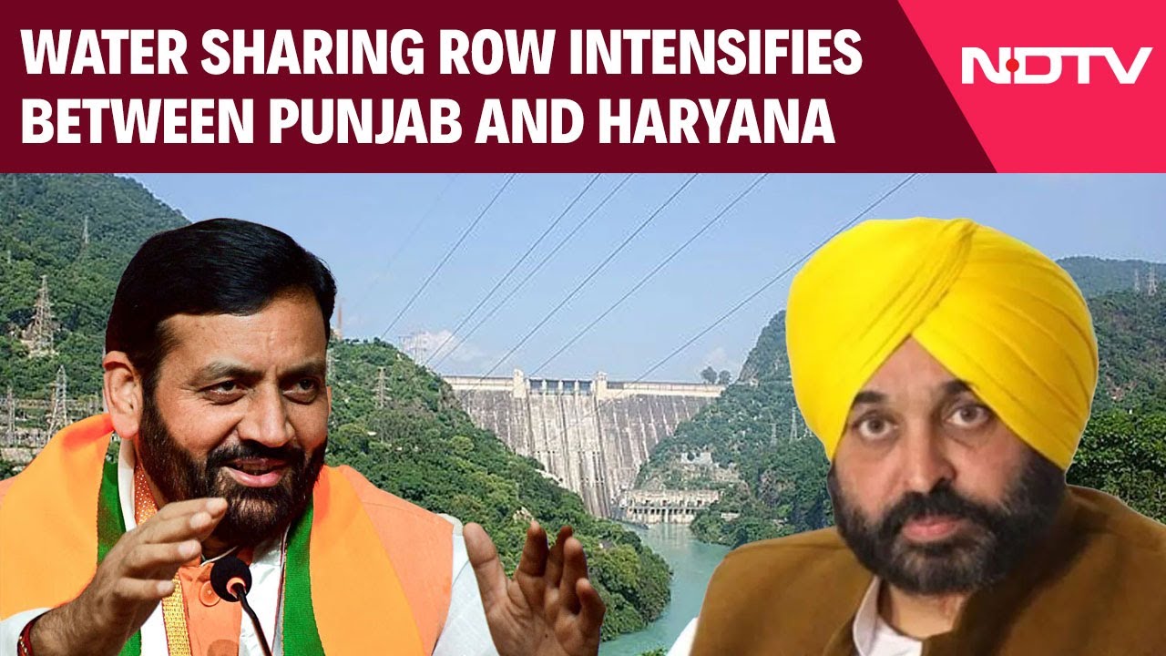 Haryana CM Nayab Saini Calls For Peace As Water Sharing Row Intensifies