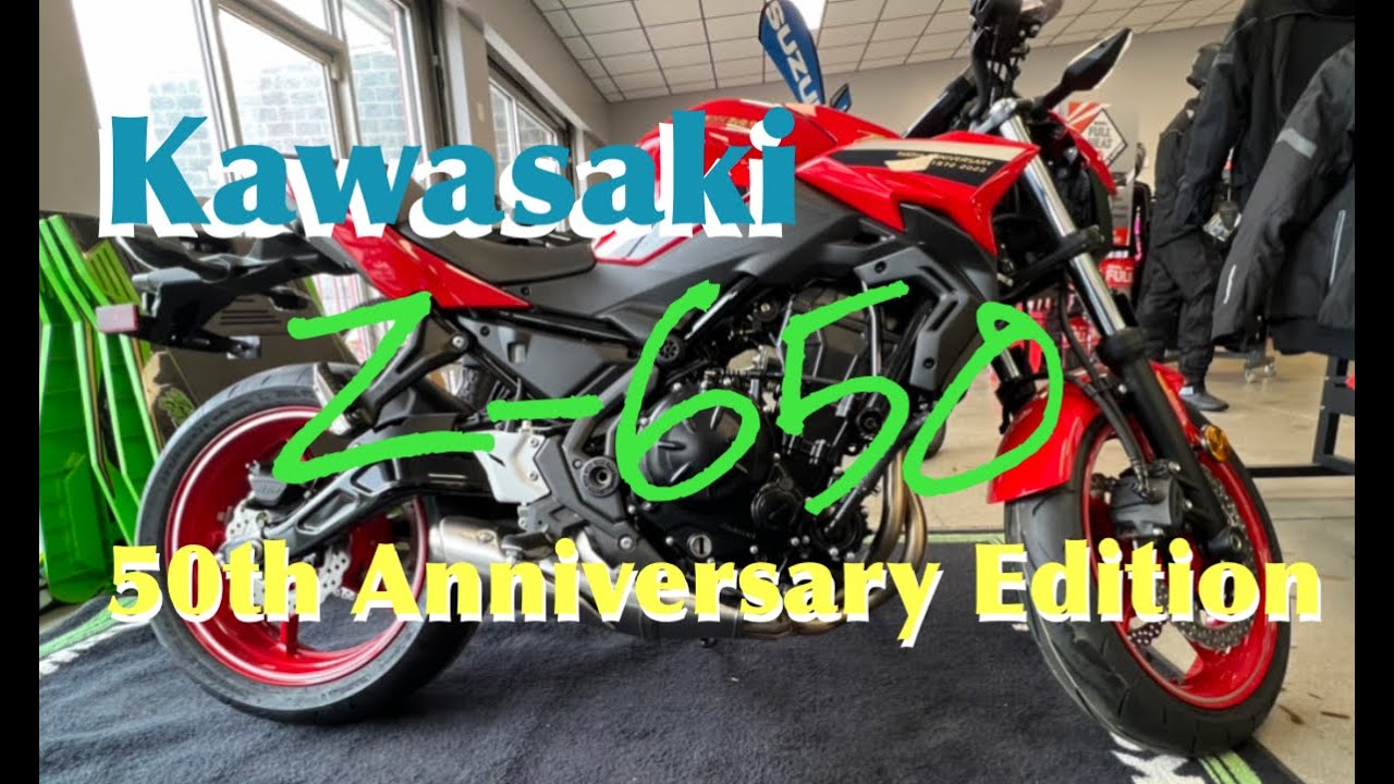 2022 Kawasaki Z 650 50th Anniversary Edition
