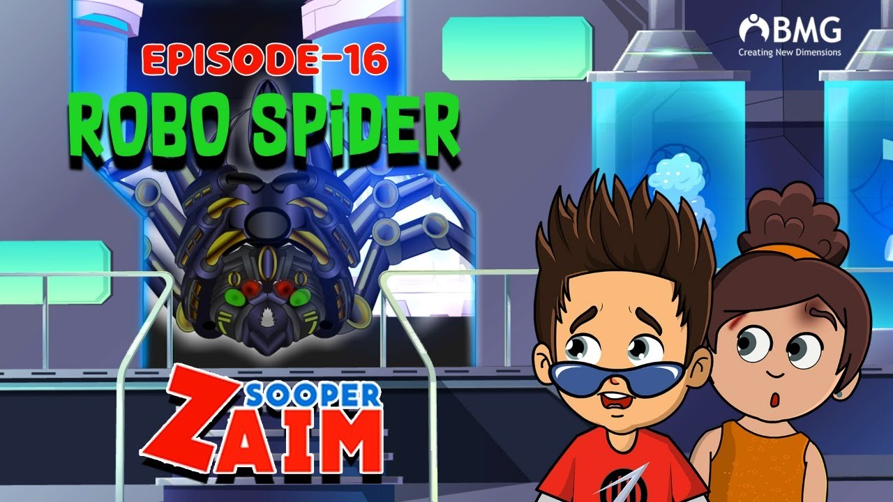 Sooper Zaim | Episode 16 | Robo Spider | Malayalam Animation Series | BMG
