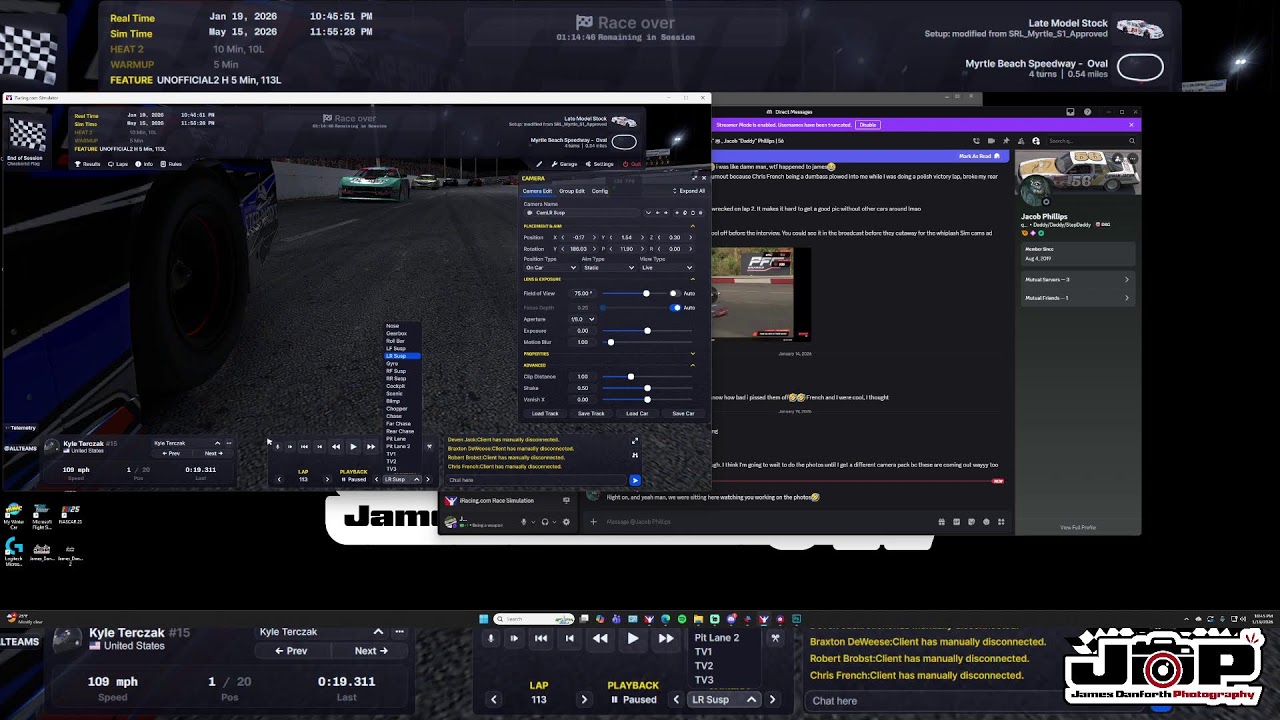 iRacing Late Model Stocks Live | Myrtle Beach | SRL PWG LMS Tour 2/10