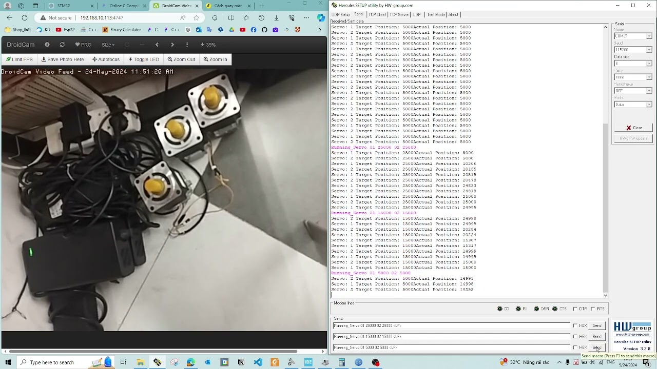 Demo CANopen-Servo-STM32
