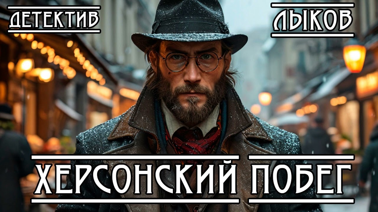 АУДИОКНИГА ДЕТЕКТИВ: ЛЫКОВ - ХЕРСОНСКИЙ ПОБЕГ
