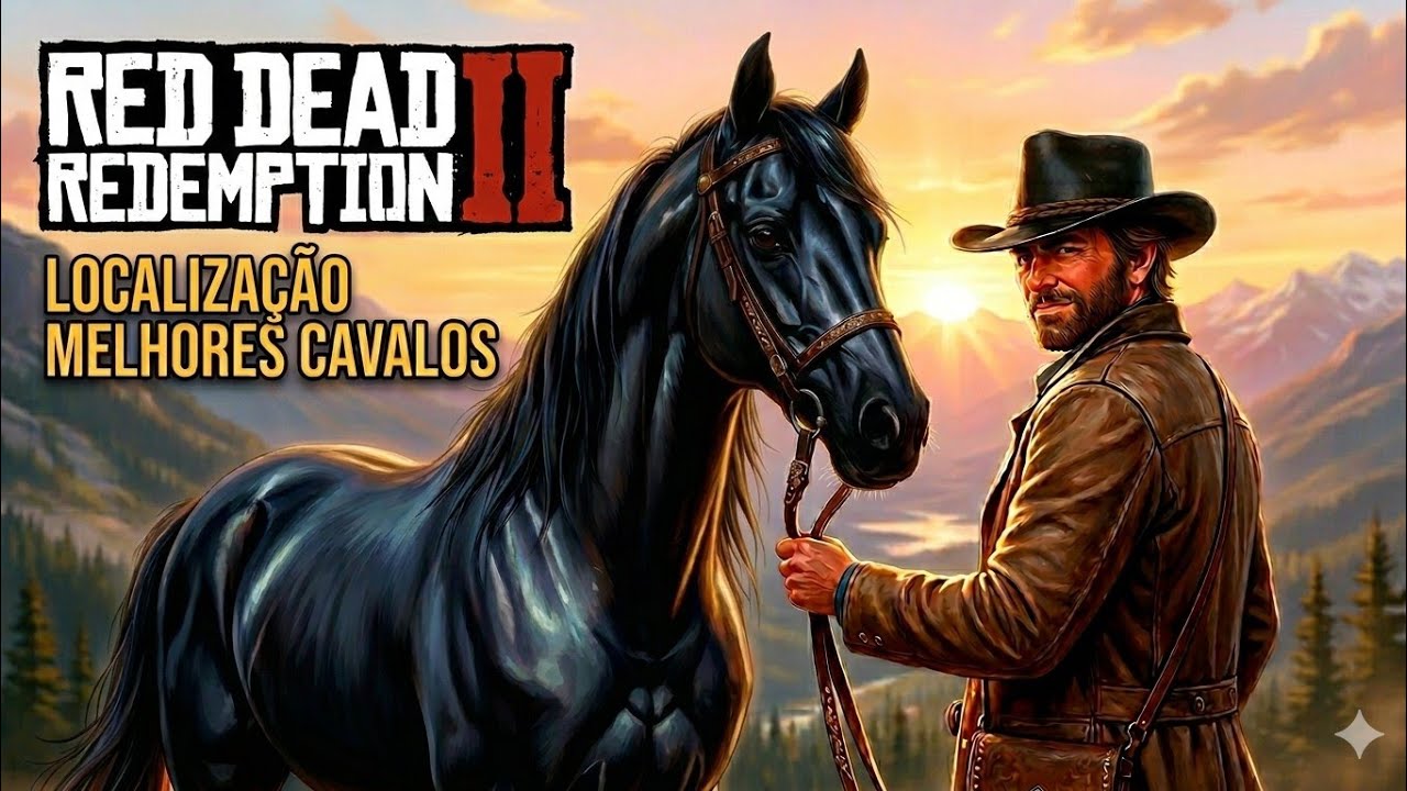 Localização cavalo arabe vermelhoRed Dead Redemption 2