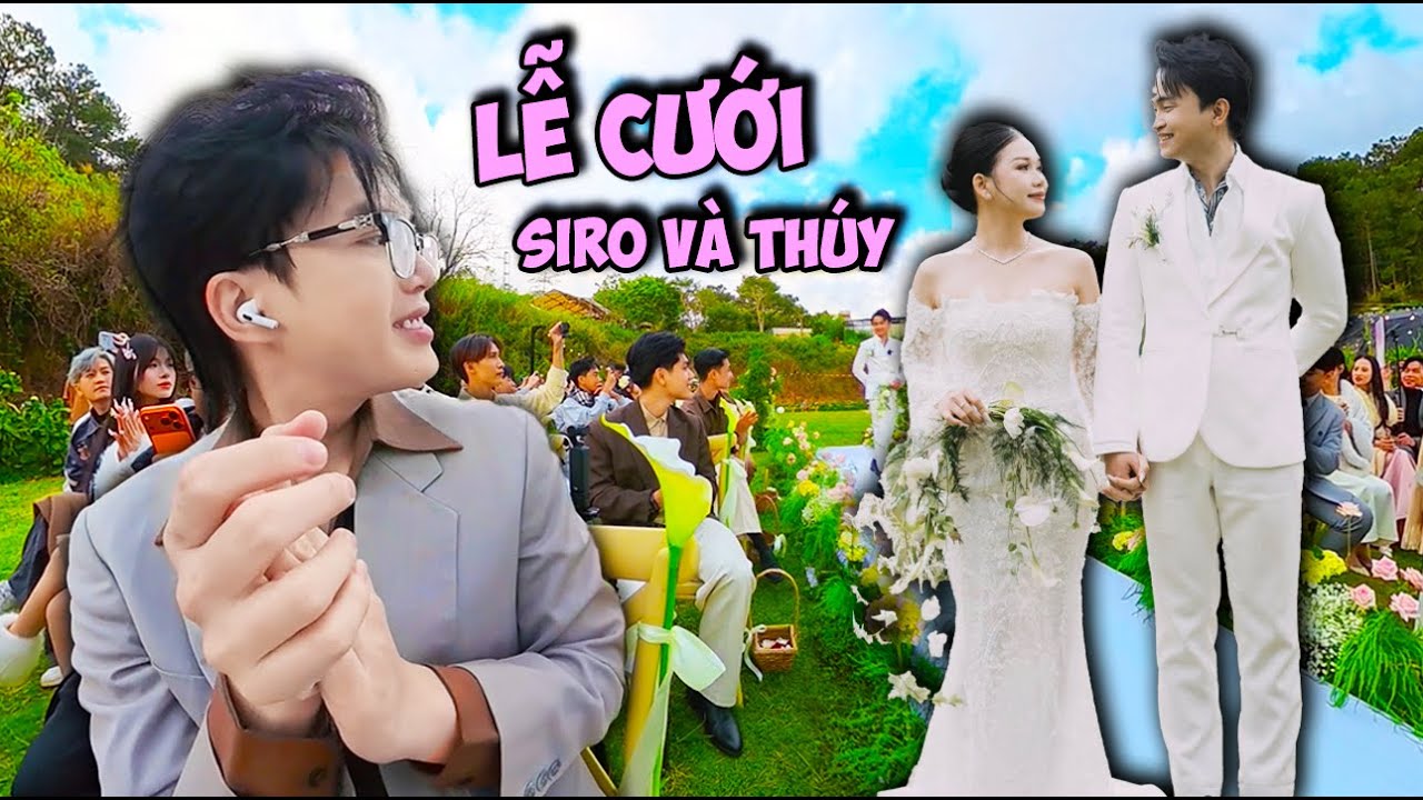 PHONG CẬN VÀ SAMMY DỰ LỄ CƯỚI SIRO VÀ VỊT TÍ HON | VLOG