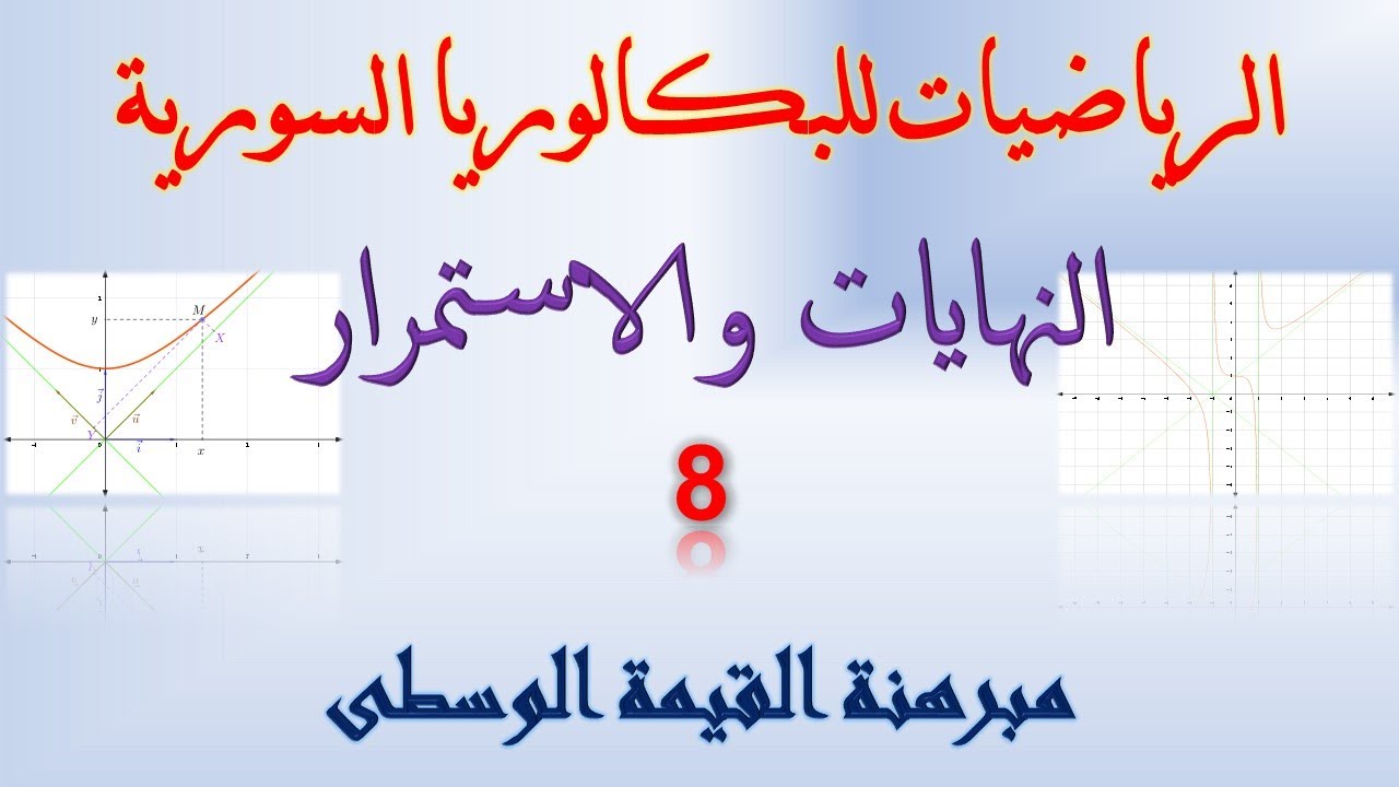 النهايات والاستمرار | 8 | مبرهنة القيمة الوسطى | حل تدرب صفحة 61 | حل تدرب صفحة 51