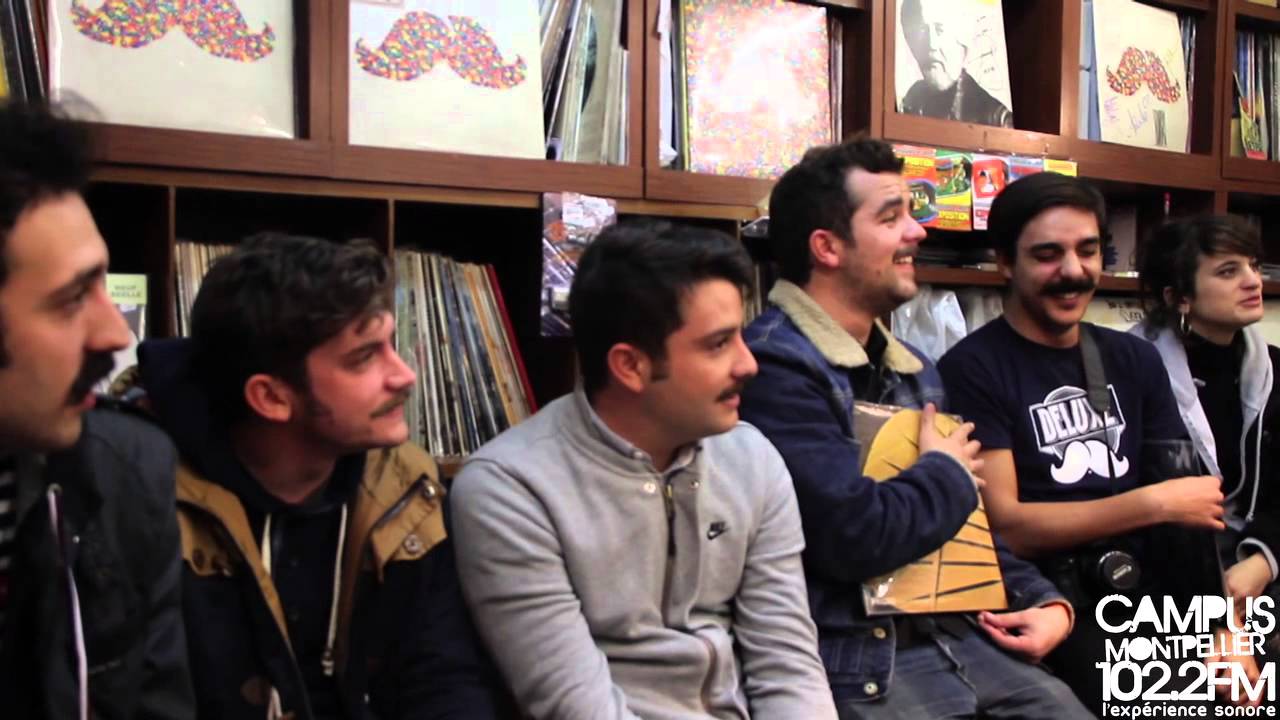 DELUXE (Interview @ Le Comptoir du Disque - Radio Campus Montpellier)