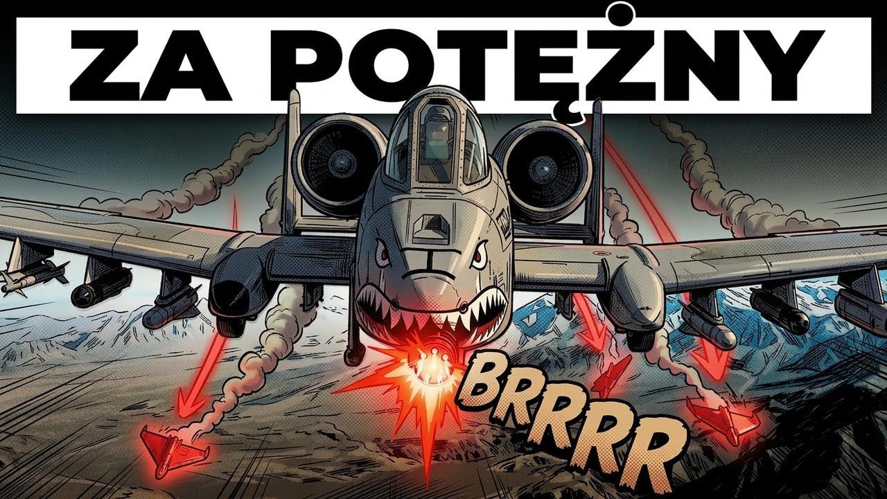 Amerykański A-10 Warthog uderzył w Iran tak mocno, że myśleli, że to koniec świata!