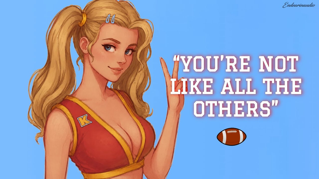 Popular Cheerleader Accidentally Confesses To You (Are You Blind?) (Romantic) (F4A)